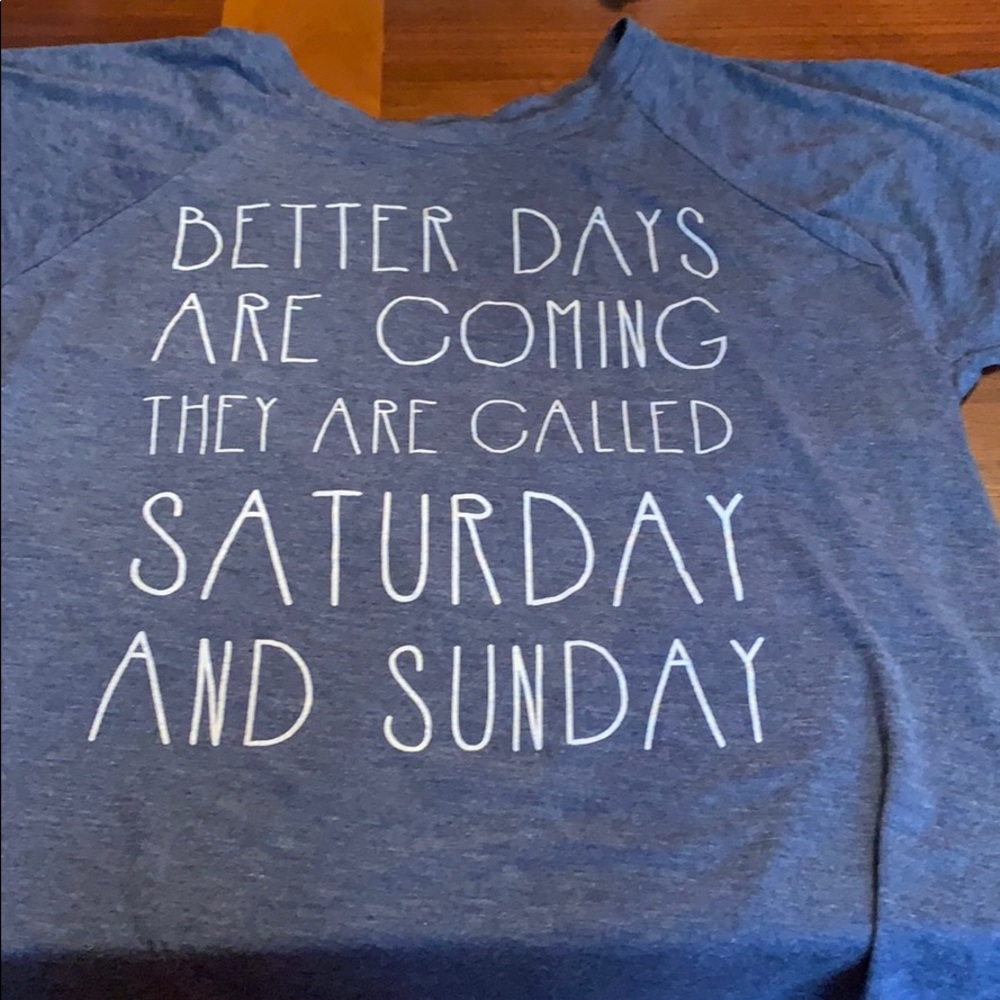 Blue t-shirt